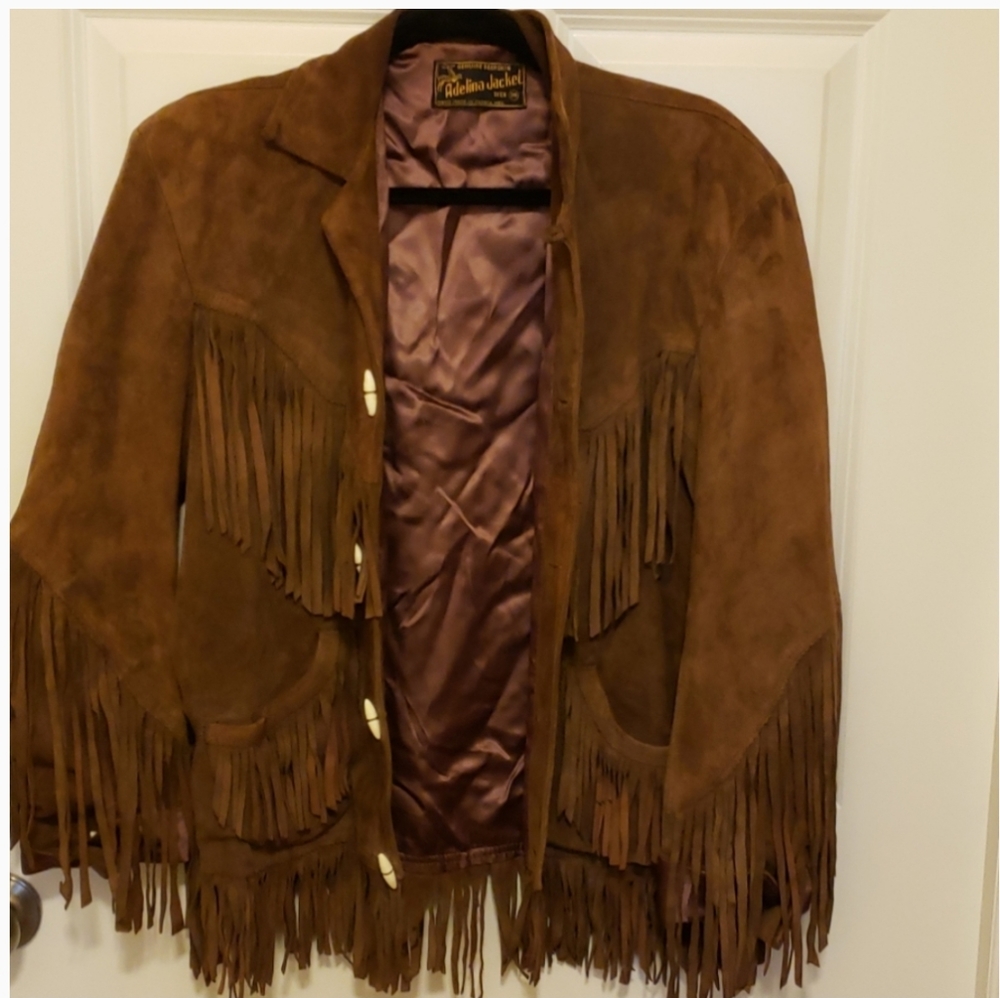 Genuine Adelina deerskin jacket